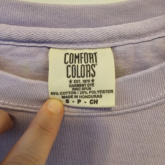 Sunkissed Coconut Light Purple Crewneck Sweater - Picture 4 of 8